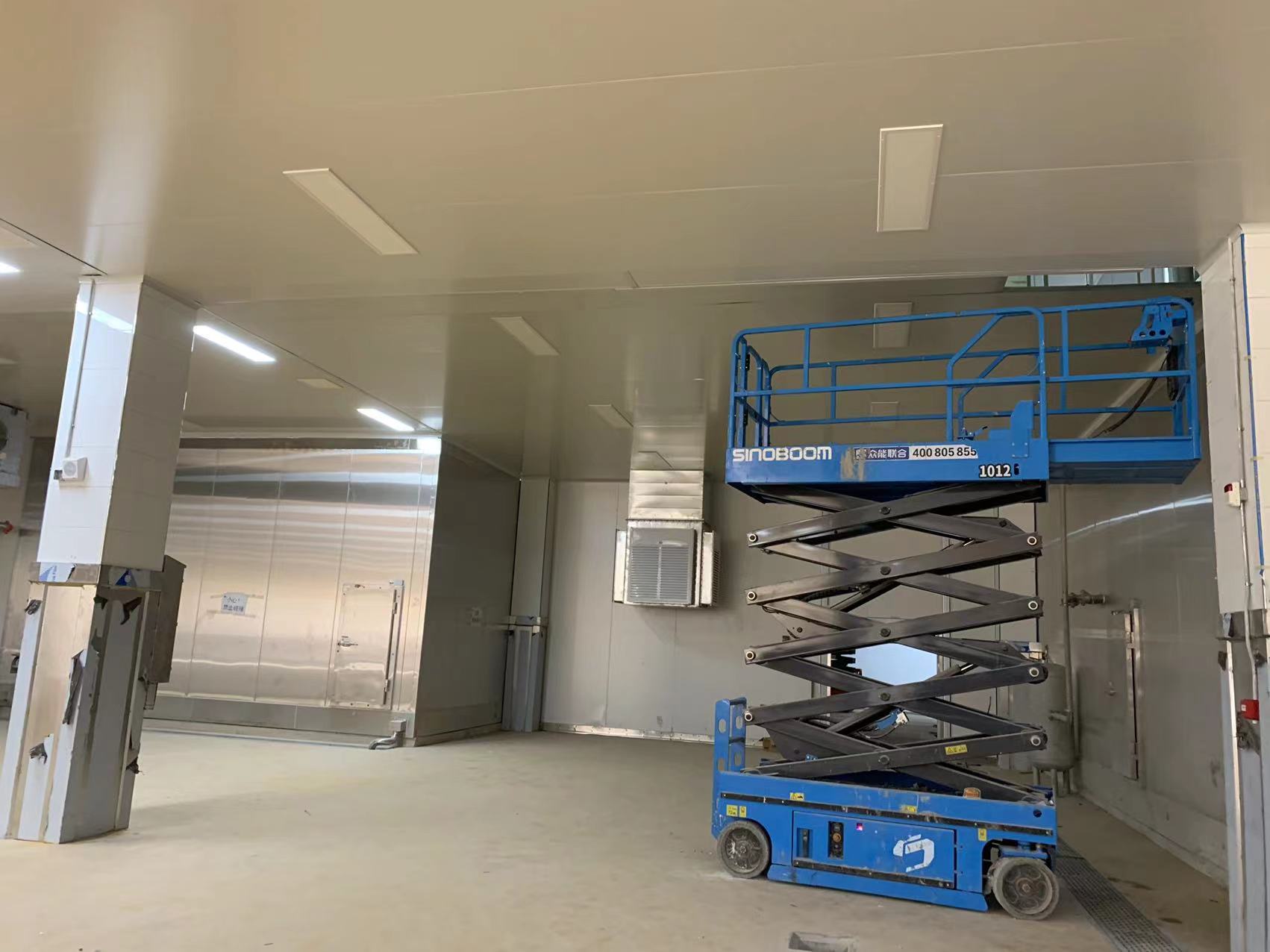 紅宇遂平CO2冷庫冷庫制冷設備安裝（三）